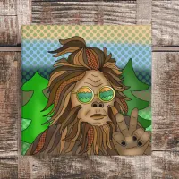 Retro Bigfoot | Pop Art Sasquatch  Canvas Print