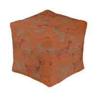 Southwest Canyons Petroglyphs Pouf