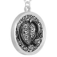 Monarchia "Q" Silver Plated Necklace