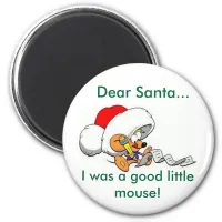 Dear Santa Mouse Magnet