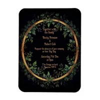 Personalize your Wedding invitation Magnet