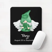 Gnome Virgo Astrology Sign Angel Mouse Pad