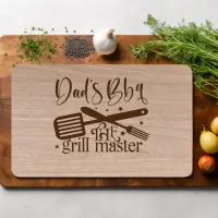 Dads BBQ the Grill Master Cutting Board