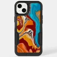 Planetary Bliss Fluid Digital Art    OtterBox iPhone 14 Plus Case