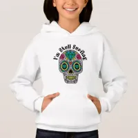 Decorated Abstract Skull Hoodie