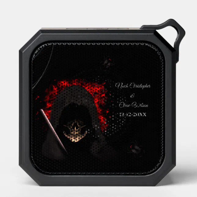 Best Bridesmaid groomsmen gift skull halloween Bluetooth Speaker