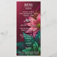 Luxurious Floral Wedding Invitation Suite