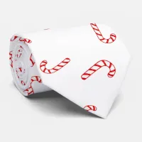 Candy Cane Christmas Neck Tie