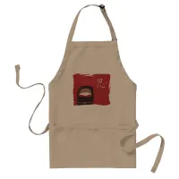 The Sock Monkey Ninja Apron