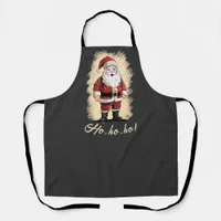 Retro Santa Christmas Apron