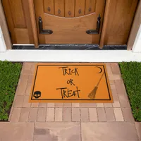 Halloween Trick or Treat  Doormat