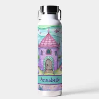 Enchanted Mermaid Home Mystic Purple and Blue Water Bottle