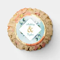 Watercolor Eucalyptus Botanical Wedding   Reese's Peanut Butter Cups