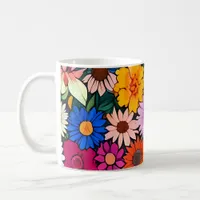 Cute little flower heads coffee mug