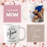 Cute Best Mom Ever Photo Mug