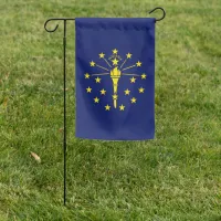 Indiana State Vertical Garden Flag