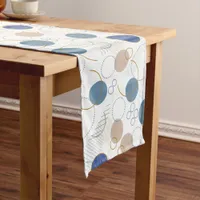  Beach Sand Color Dots Long Table Runner