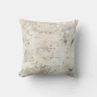 Cottage Script Throw Pillow