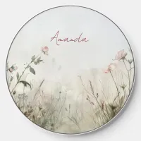 Dreamy Scene of Spring  Flowers Wireless Charger