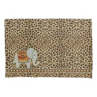 Elephant Walk Monogram Cheetah ID390 Pillowcase