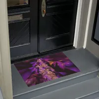 Purple leaves - fractal doormat