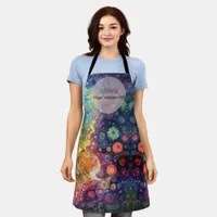 Diva Elegant Style Vivid Colors  Apron