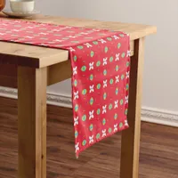 Christmas Holiday Charm Pattern 02 -  Short Table Runner