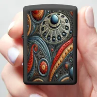 Alien Spacecraft Design Exploration Zippo Lighter