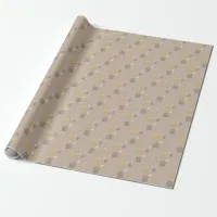 Cute Paw Love Wrapping Paper