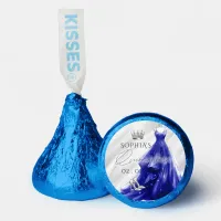 Silver Royal Blue Dress Princess Quincea&#241;era  Hershey&#174;'s Kisses&#174;