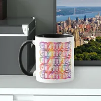 Gratitude Colourful Mug