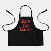 Trick or Treat All-Over Print Kids Apron