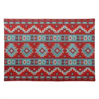 Southwest Mesas Turquoise & Red Cloth Placemat