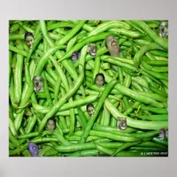 Green Bean Heads Print