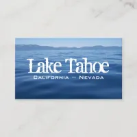 Lake Tahoe Business Card