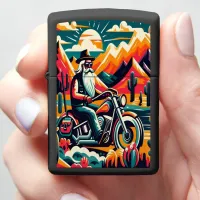 Desert Rider Sunset Zippo Lighter