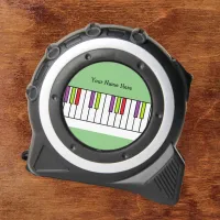 Colorful Piano Keys Music Kids Personalised Name Tape Measure