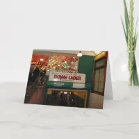 Interior of Pike Place Market Seattle, Washington Thank You Card