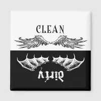 Clean & Dirty Wings Dishwasher Magnet