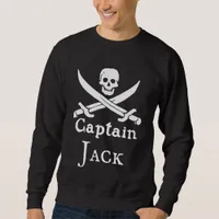 Personalized Pirate Captain Sweatshirt