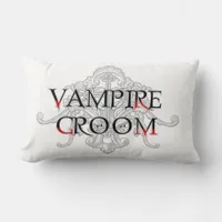 Vampire Groom Throw Pillow