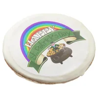 St. Patrick's Rainbow ID163 Sugar Cookie