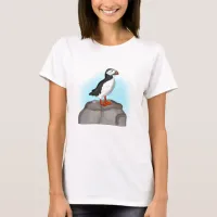 Cute Hand drawn Puffin T-Shirt