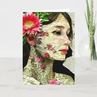 Pretty Woman Art Collage | Thinking About You Card