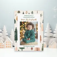 Family Photo  | Personalized Christmas Tree Card