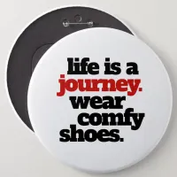 Funny Life is a Journey ... Button
