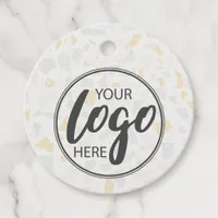 Modern Terrazzo Ceramic Look Your Logo Price Tags