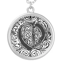 Monarchia "O" Silver Plated Necklace