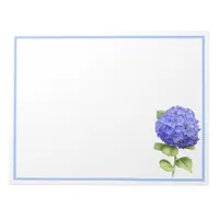 Blue Hydrangea Notepad