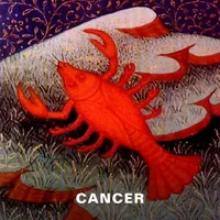 Cancer the Crab Zodiac Sign Vintage Birthday Party